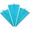 Blue Silicone Piping Bags Set: Includes Large & Small Sizes - Ideal for Cakes & Cookies