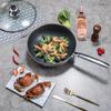 Kangbach 30cm 316 Stainless Steel Honeycomb Non-stick Wok