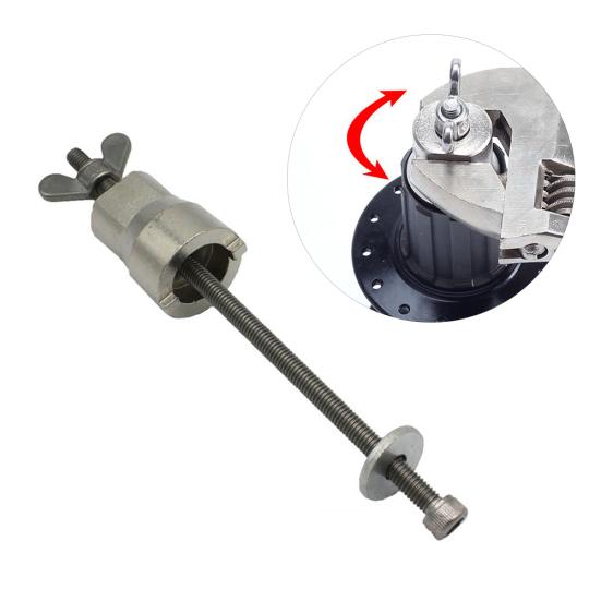 Bicycle Freehub Body Remover Stainless Steel Bike Hubs Install Disassemble Tool