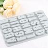 26 Cavity Alphabet Crayon Molds Letter Silicone Candy Mold For Candy