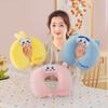 Memory Foam Animal U Shaped Neck Pillow For Travel And Napping