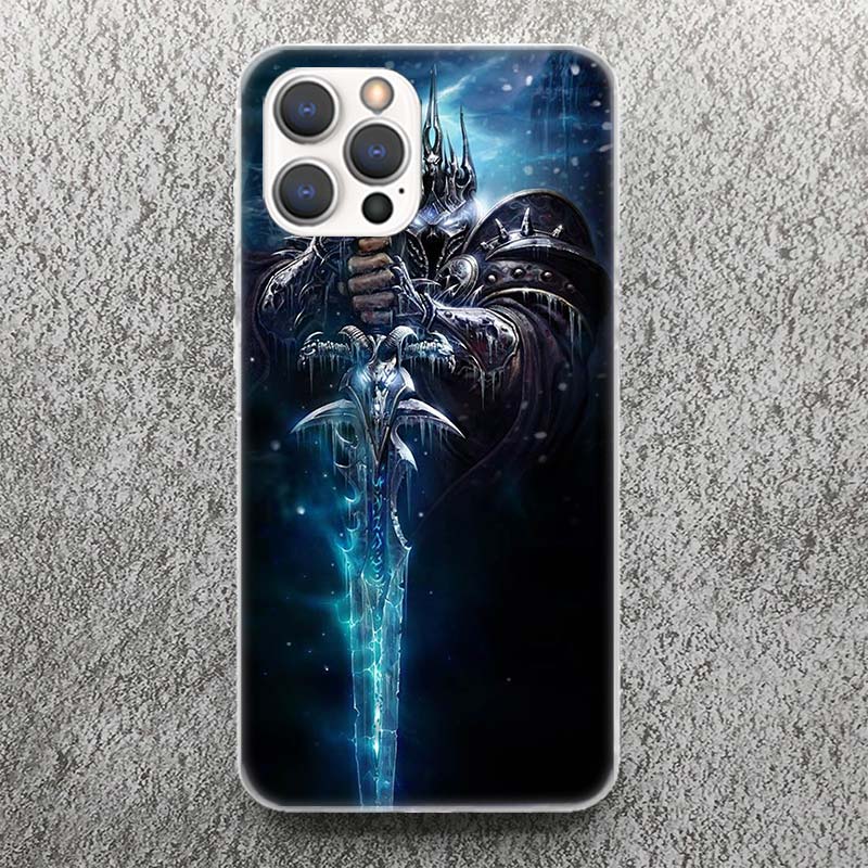 W-World Of W-Warcraft W-Wow Phone Case For iPhone 17 16 15 14 13 12 11 Pro Max Mini Plus Air 7 SE 8 Soft Silicone Print Shell Fu