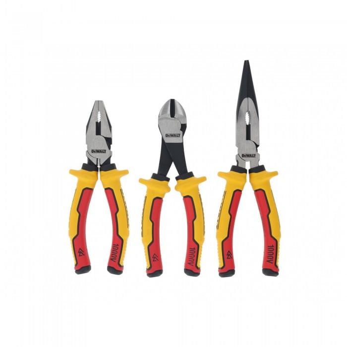 Dewalt Hand Tools Vde Plier Set, 3 Piece