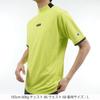 Champion Golf Short Odor UV Script Mock Men's T-Shirt, Sleeve, Antibacterial, Resistant, Quick-Drying, Protection, Logo, Neck, Lime, C3-ZG309