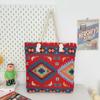 Ethnic Style Canvas Bag With Embroidery For Daily Use