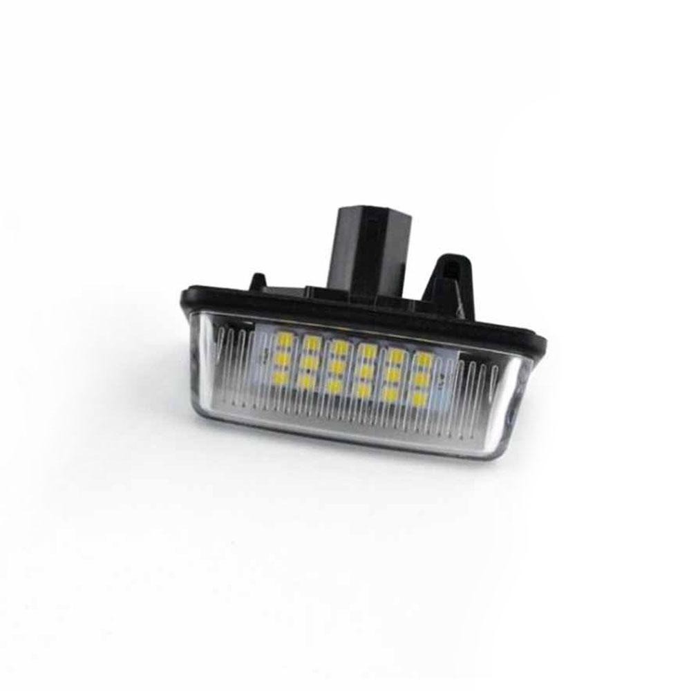 CanBus LED License Plate Lights For Toyota Corolla E11 Crown S180 Starlet EP91 Vios Previa ACR50 GSR50 number plate lamp