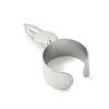8Pcs 4 Style 304 Stainless Steel Open Cuff Finger Rings with Leaf Charms, Golden & Stainless Steel Color, Inner Diameter: 17~18mm, 2Pcs/style