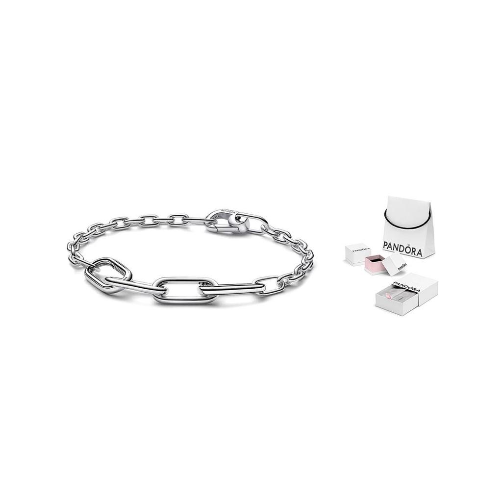 Pandora Me Minimalist Elegant Fashion Versatile 925 Silver Bracelet Women bracelet 592340C00