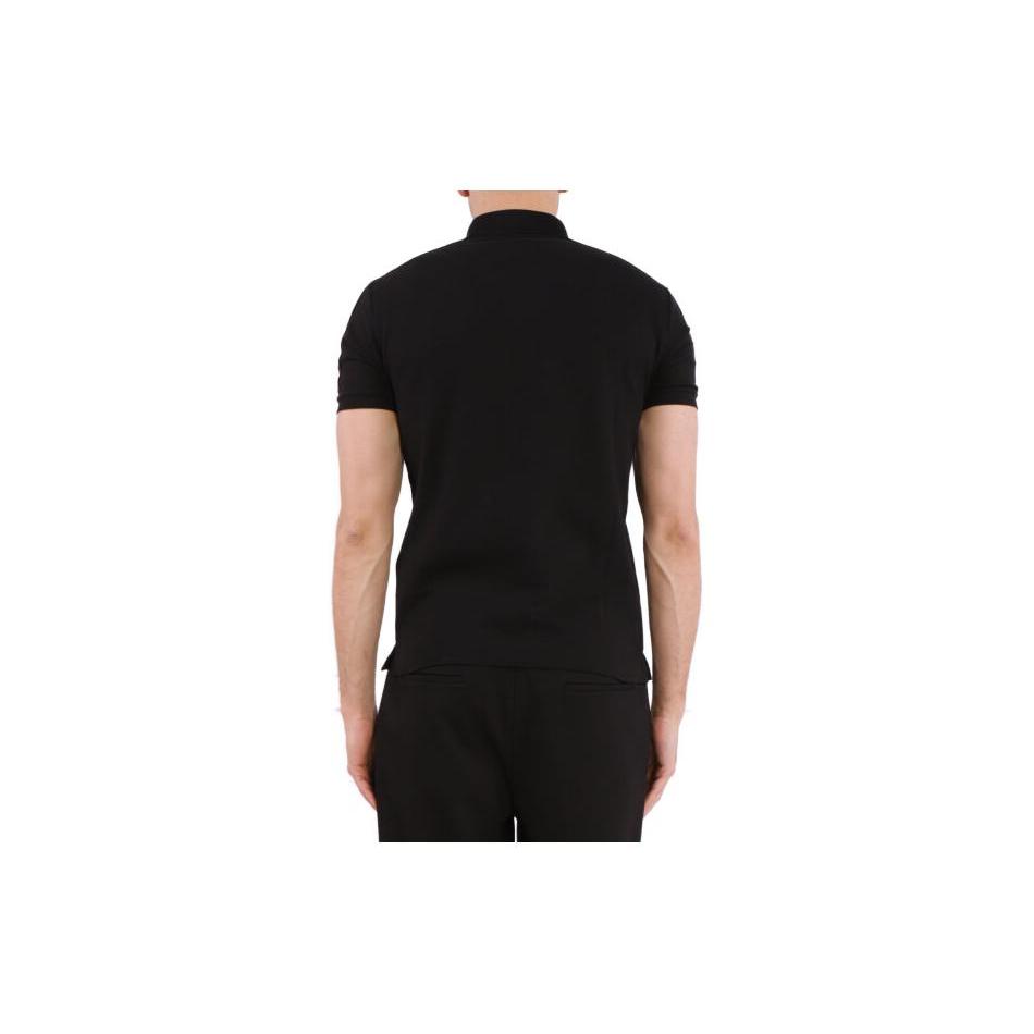 EMPORIO ARMANI EA SS23 Polo Shirt Men's Black 3R1F77-1JCYZ-0999