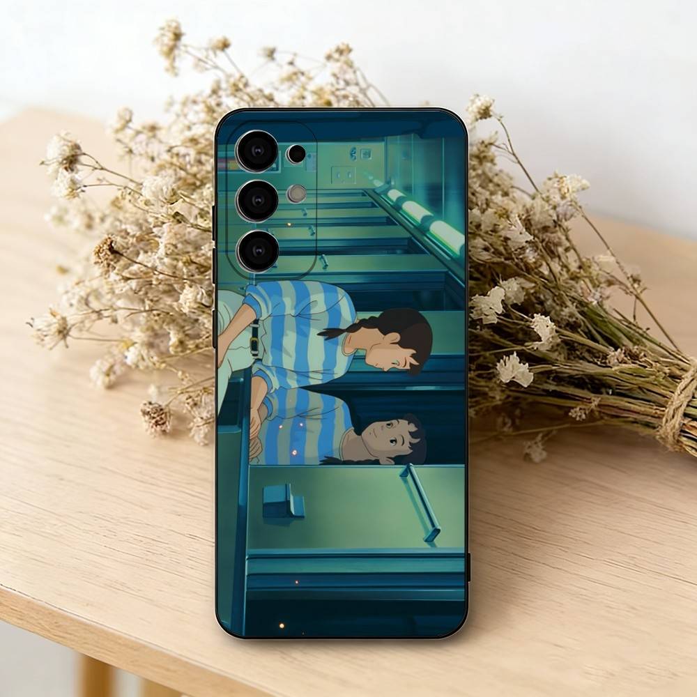 Only Yesterday Taeko Phone Case For Samsung S25,S24,S21,S22,S23,S30,Ultra,S20,Plus,Fe,Soft Silicone Black Cover