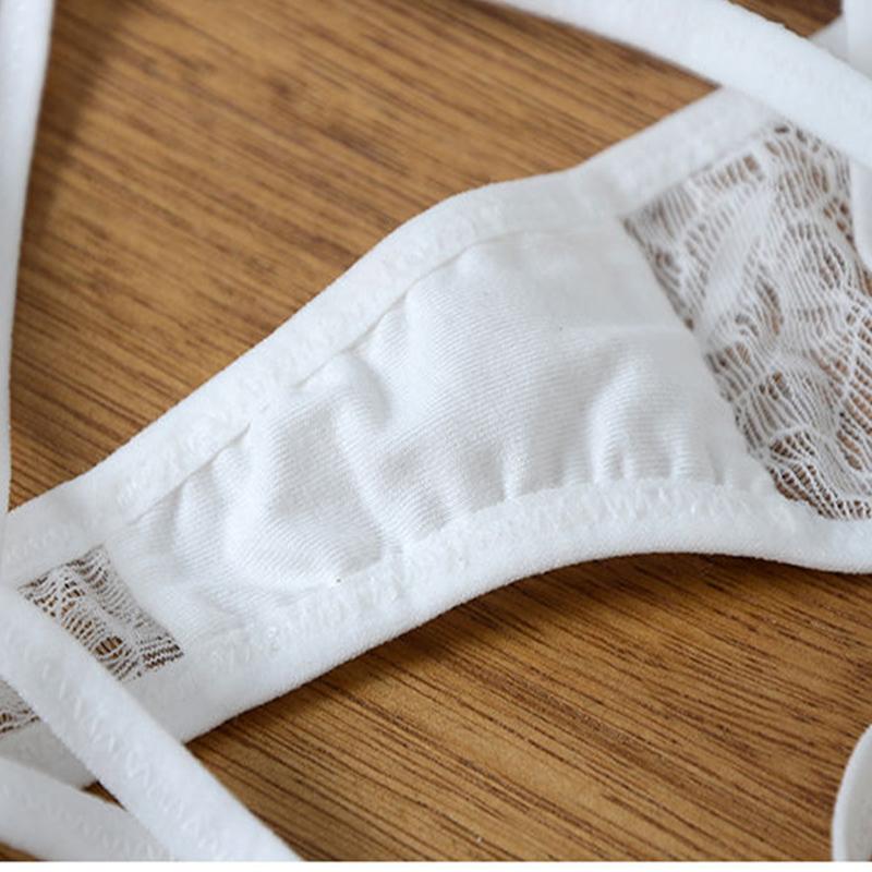 Sexy Lace Women Bandage Transparent Panties G-string Knickers Seamlessr Lingerie 117