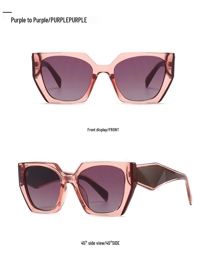 European & American Style Modern Charm Sunglasses with UV400 Protection