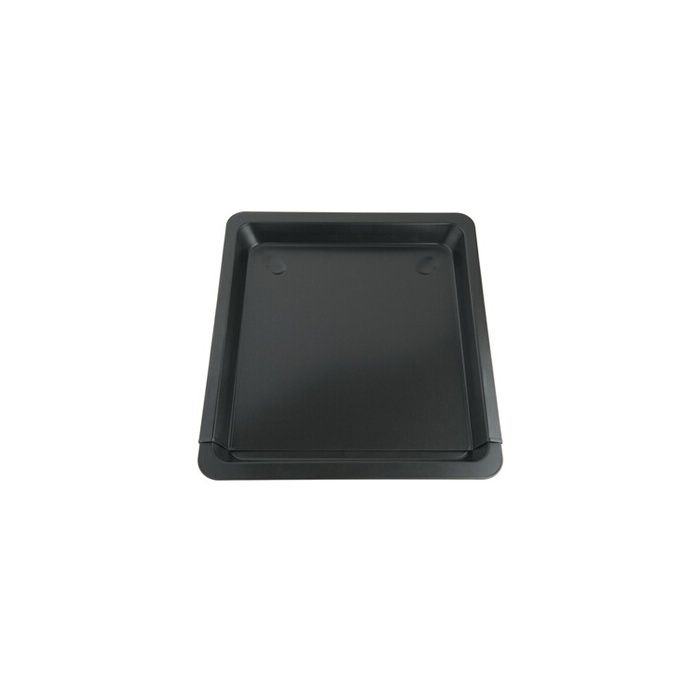 Plaque de Four - CARE + PROTECT - Extensible 37cm à 52cm - Acier Inoxydable - Antiadhésif - Universel