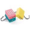 Perforation-free Candy Color Magnetic Hook Refrigerator Nail Free Magic Suction Non-trace Iron Hook Microwave Magnet Hook