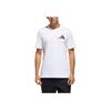 adidas MH GFX T BOS Casual Sports Short Sleeve T-shirt Men Tops White GH4420