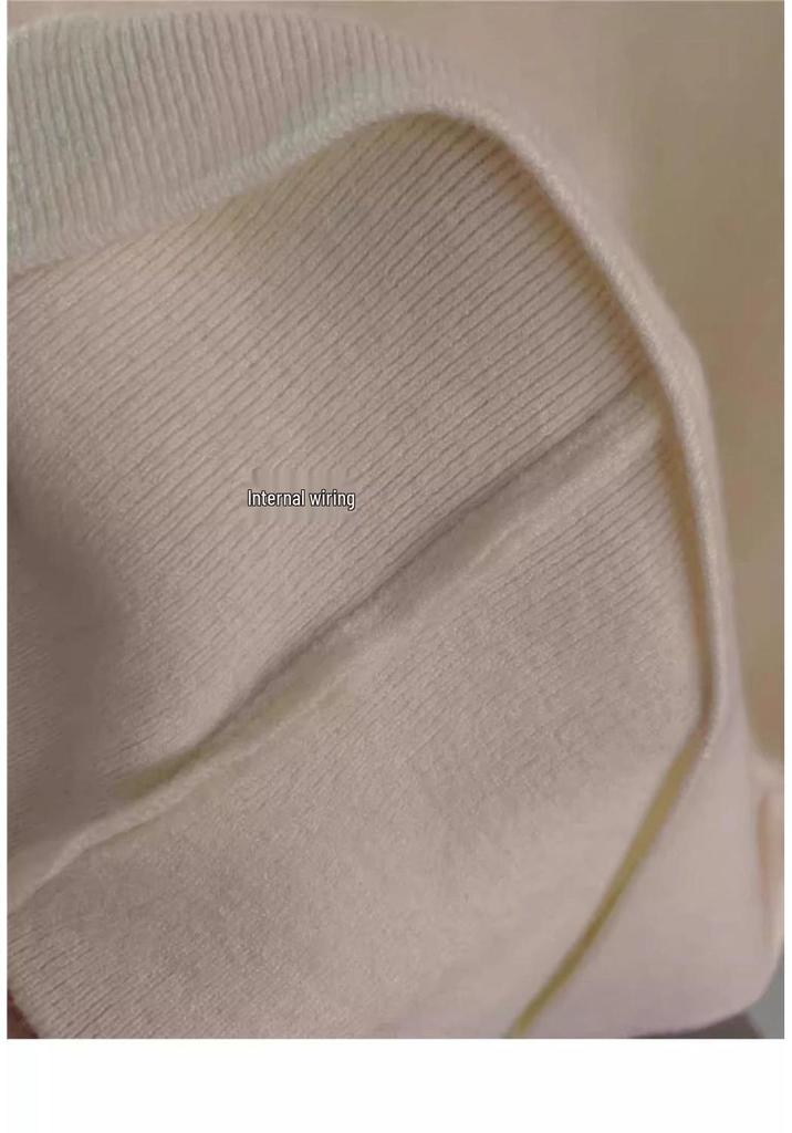 Women's Slim-Fit Half-High Collar Knit Top, Autumn/Winter 2026, Long-Sleeve, Soft and Figure-Flattering.