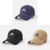 Embroidered Baseball Cap With Adjustable Strap For Summer Sun Protection