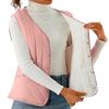 Women's Fashion Light Jacket Stand Collar Multicolor Zipper Button Coat