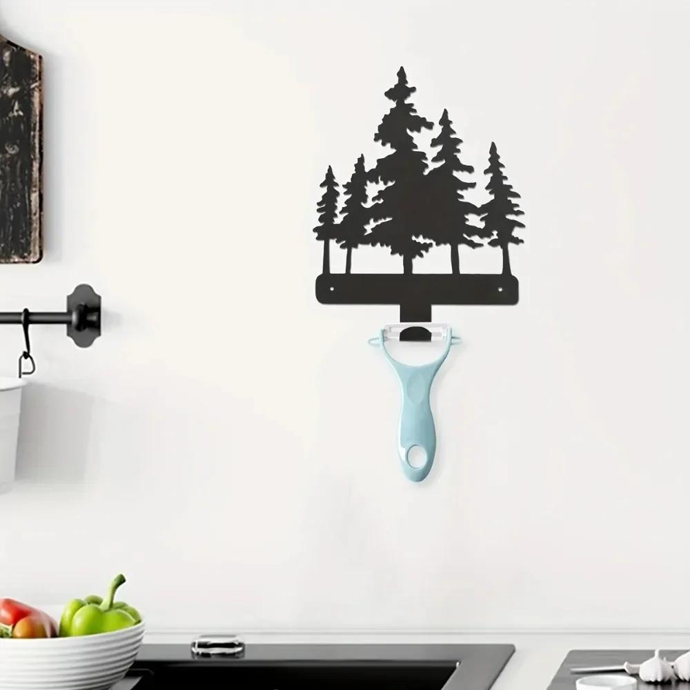 Schlüsselhaken aus Metall in Form einer kreativen Silhouette, vielseitig einsetzbar für Kleidung, Taschen und Schlüssel. Schmücken Sie Ihr Zimmer und Ihr Zuhause für den Winter und Weihnachten