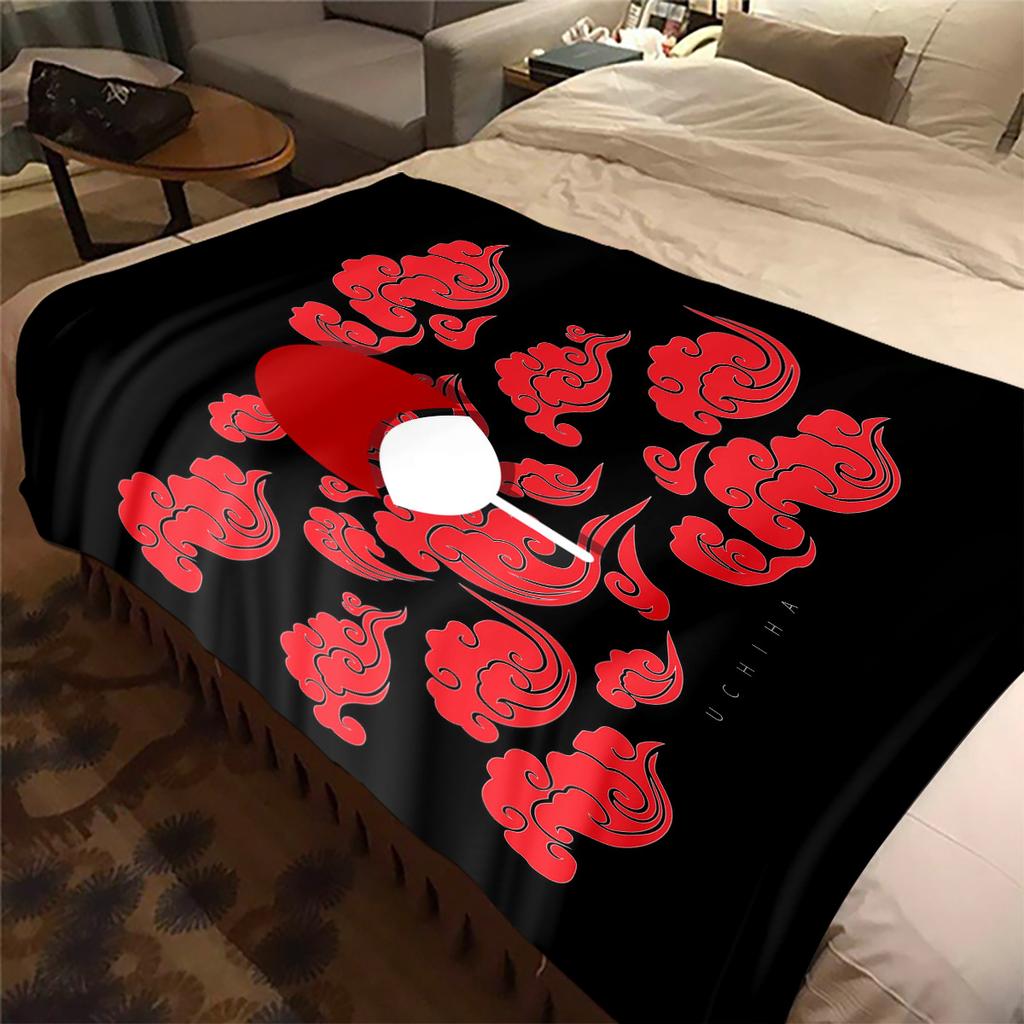 Japanese Anime Cartoon NARUTO Famous Uzumaki Naruto Blanket Soft Home Furnishing Nap Decoration Four Seasons Warm Sherpa Blanket B3