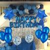 25 Pcs Birthday Party Decorations Happy Birthday Balloon Banner Gold Foil Birthday Party Decorations, Christmas