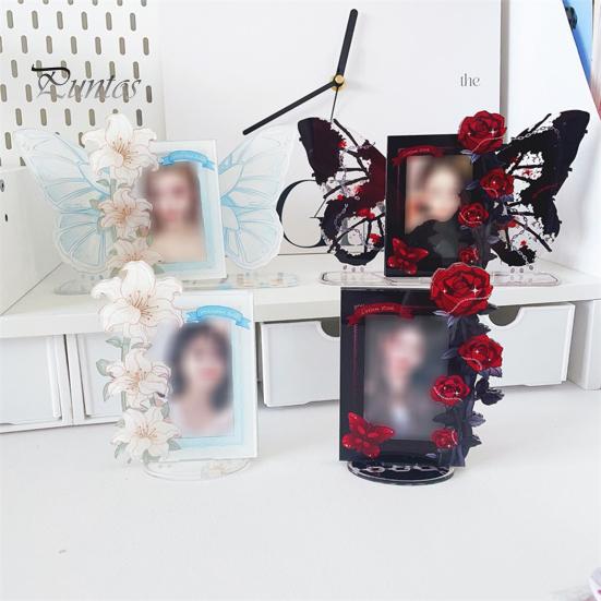 Porte Carte Photo Kpop - Support Protection Photocards Collection Idole Avec Attache