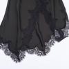 2025 European-Style Women's Silk Satin Lace Dress