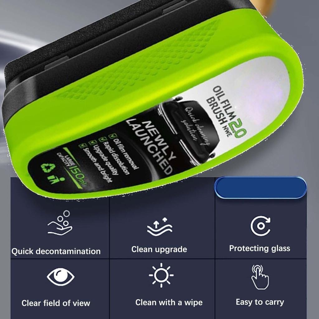 150 ml Auto-Frostschutzmittel, Glas, Ölfilm, Wischtuch, Frontscheibe, Seitenfenster, Entfettung und Dekontamination, leistungsstark und effektiv