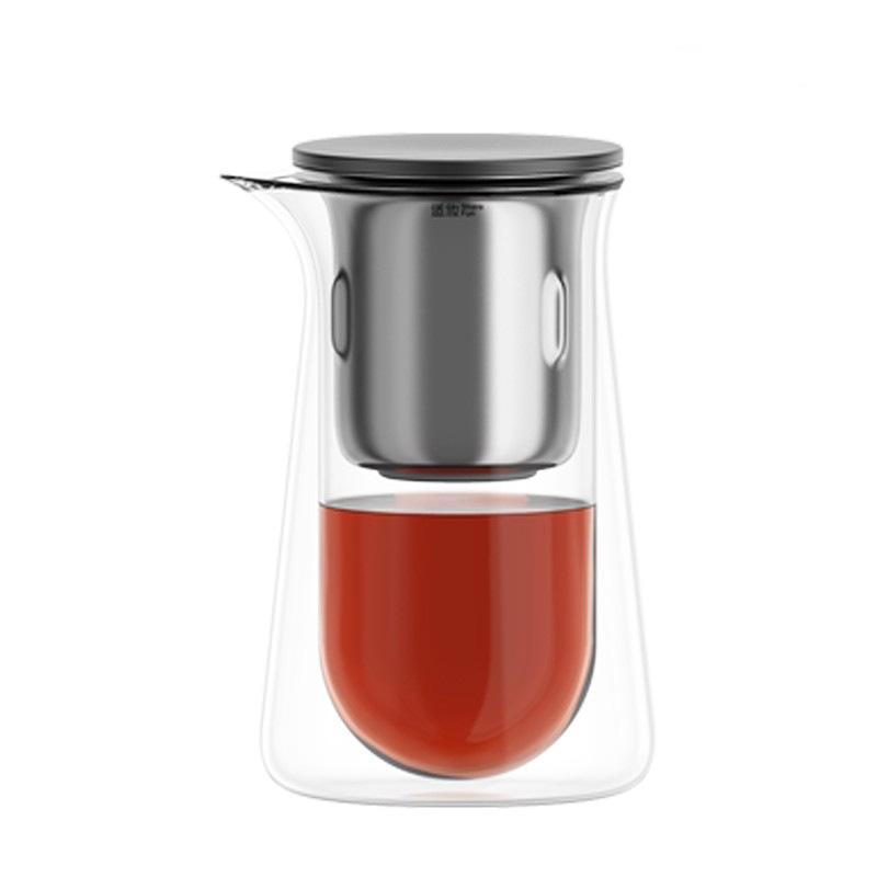 

Магнитный чайник для чая и воды в одно касание, пресс-тип, чайник для ленивого чая, бытовой чайник