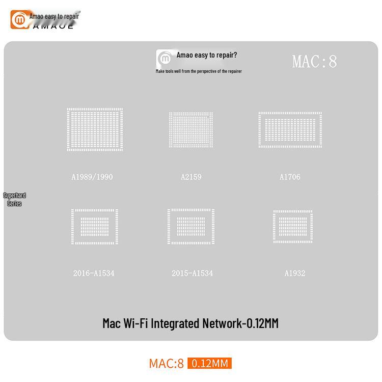 Apple MacBook Serie/MAC Laptop Upgrade-Kit mit Lötpasten-Schablone