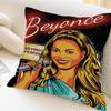Retro B-Beyonce Singer Cushion Cover Decorative Pillow Sofa Home Decor Case Pillow Cases