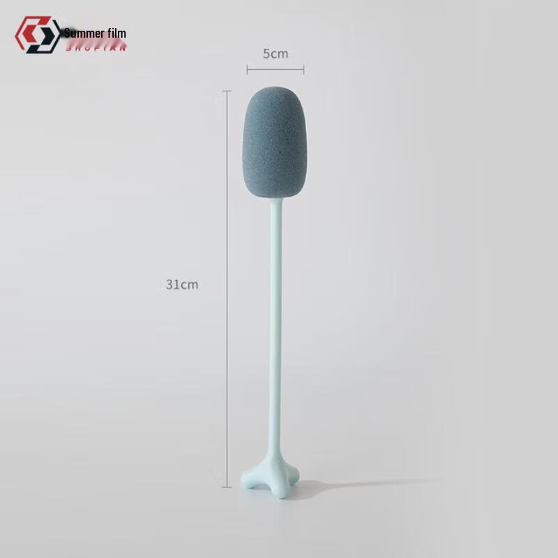 

Shupian 29cm Standable Color-Block Long-Handle Cup Brush