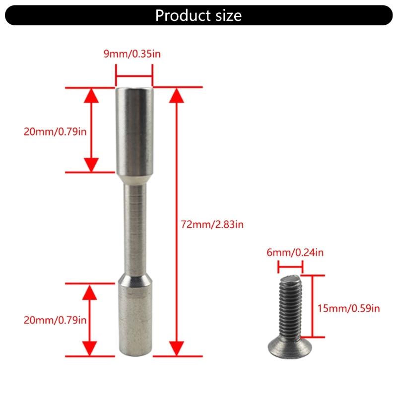 Motorcycle Titaniums Performances Windshield Screws Road Glides Windshield Bolts for Rear Forks Secure