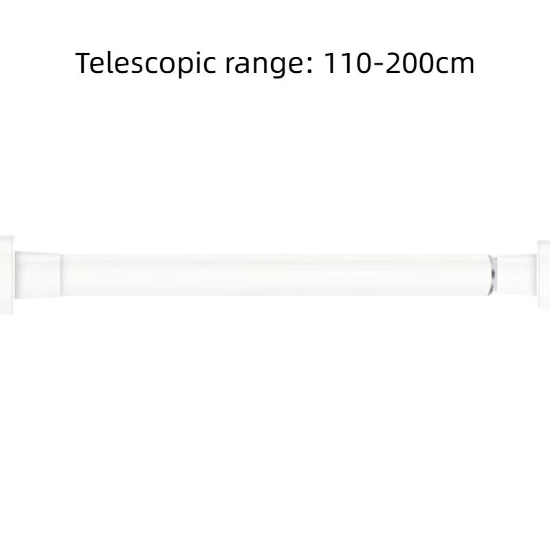 Tige Télescopique pour Rideau de Douche Séchage de Vêtements Réglable Sans Perçage Convient pour Salles de Bain Chambres Balcons Etc