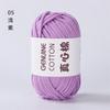 Genuine Cotton Hollow Cotton Wool Ball Hand-Woven Genuine Cotton Core Cotton Thick Wool Ball Crochet Diy Cloth Line