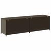 vidaXL Gartenbox Poly Rattan 200x50x60 Cm Braun