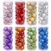 New Style Electroplated Christmas Tree Ornament Balls - 3/5/6/8cm