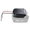 24TE 18V-21V Battery Adapter Battery Dock Power Connector with Wires Connectors Wires Connectors Adapter Tool Accessories DIY
