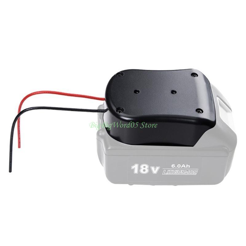 24TE 18V-21V Battery Adapter Battery Dock Power Connector with Wires Connectors Wires Connectors Adapter Tool Accessories DIY