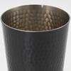 Shinkoukinzoku Black Copper Finish Hammered Copper Tumbler (Large) S-503BL