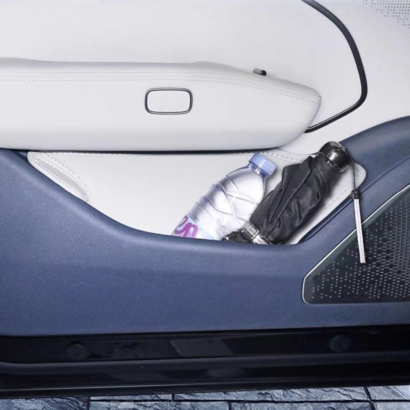 For Lynk & Co Z10 2026 2026 Car Door Slot Protective Pad Leather Waterproof Door Groove Mat Storage Barrel Interior Accessories