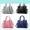 Stylish Litchi Pattern Women's Tote Bag With Multiple Color Options