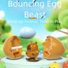 Cartoon Wind-up Toys Creative Bouncing Egg Educational Toys Egg Incubator Toys  Decorative Ornament
