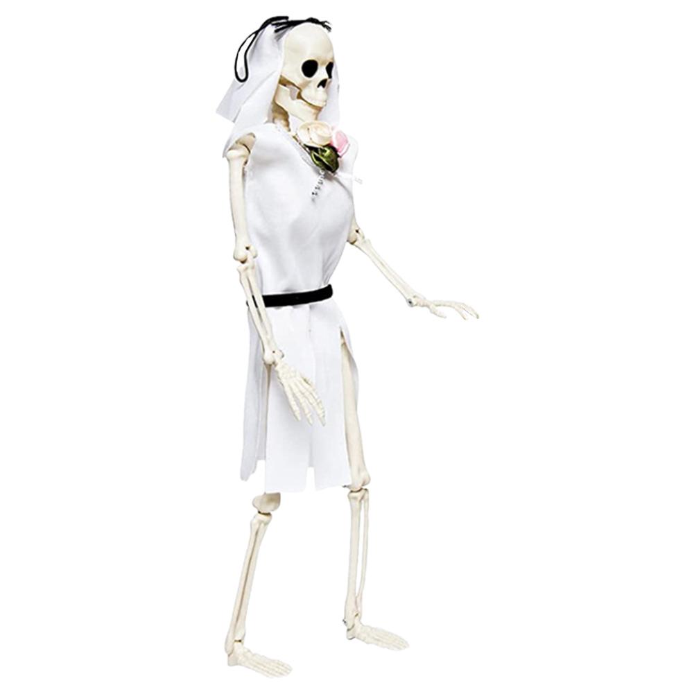 

15.75IN Scary Plastic Skeleton Halloween Skeleton for Festival Ornaments