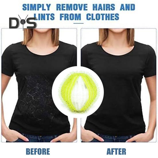 12/16/20Pcs Pet Hair Removal Balls Reusable Laundry Dryer Balls Space-Saving Design Speed Up Drying Time Laundry Ball