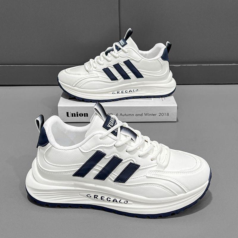 Autumn men's shoes new platform sports shoes versatile simple casual dad shoes breathable light Forrest Gump shoes men