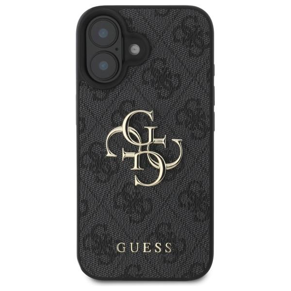 Guess Guhcp16M4Gmggr Iphone 16 Plus 6.7 Czarny/Black Hardcase 4G Duże Logo