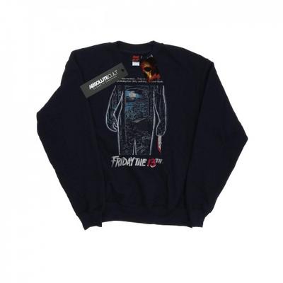 Friday 13th Womens/Ladies Distressed Poster Sweatshirt