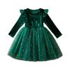 Girls' Tulle Dress - Gradient Princess Party Gown