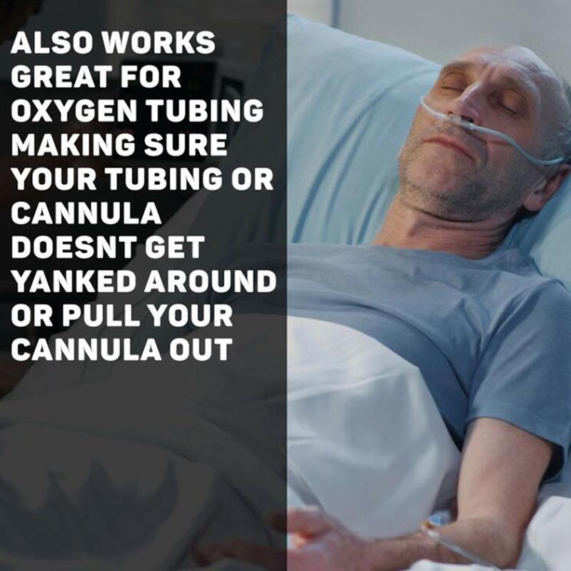 1 шт., держатель шланга Cpap, зажим для кислородной трубки, держатель канюли, система трубок Cpap one size